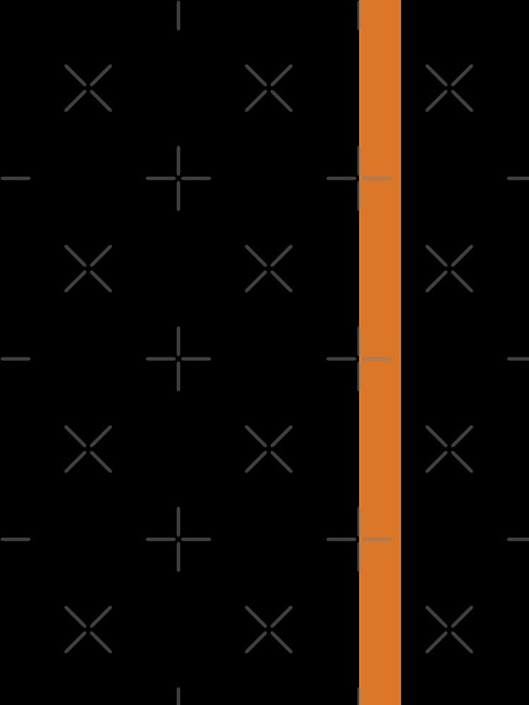Search and Rescue Orange Line Symbolic by Garaga