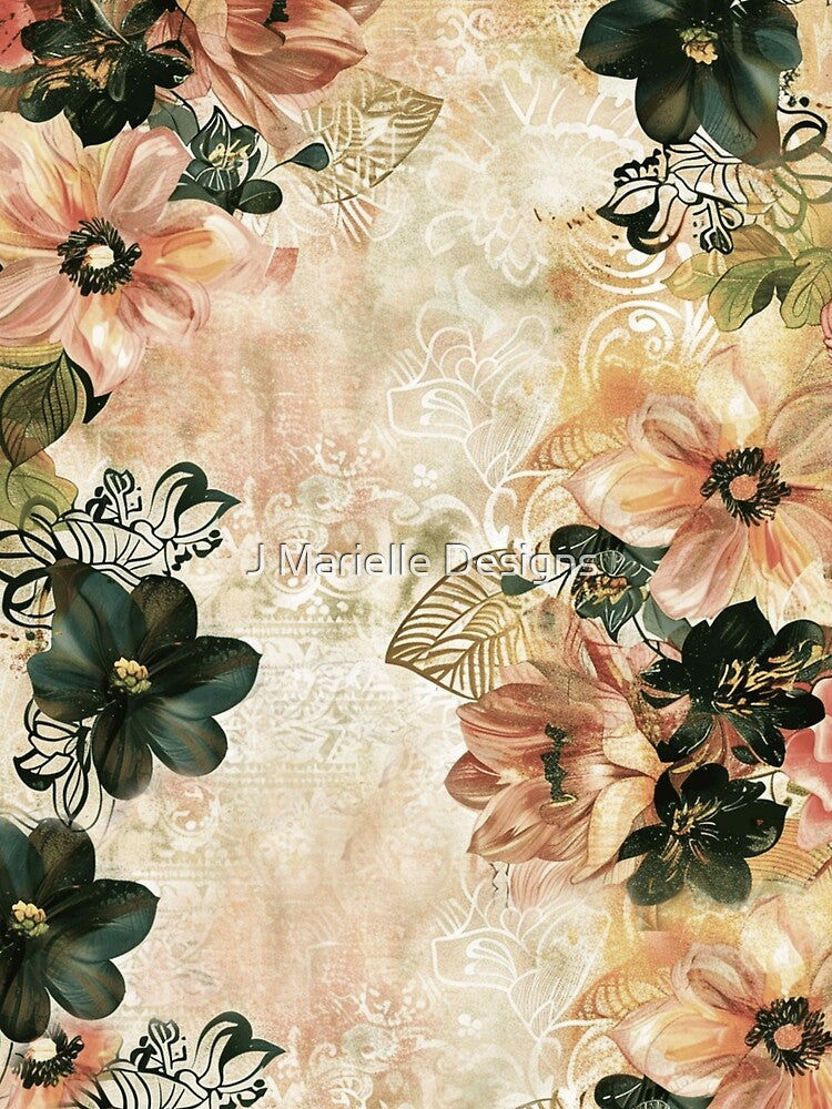 Vintage Boho Floral 10 by J Marielle Designs