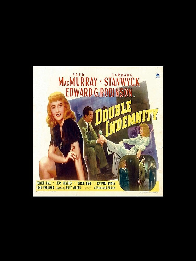 Double Indemnity Film Noir by spearklessman