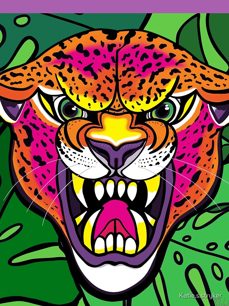 Lisa Frank Style Traditional Cheetah by Katie.s.stryker