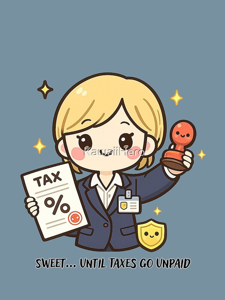 Tax officer kawaii style by KawaiiHero