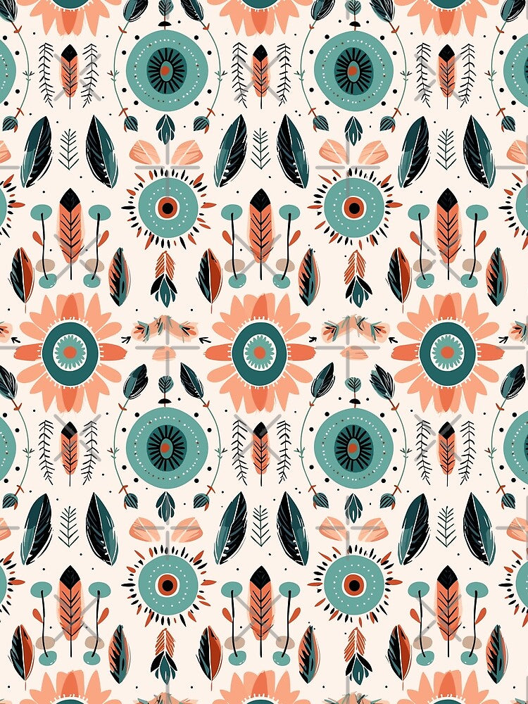 Boho Abstract by BamboozledCo