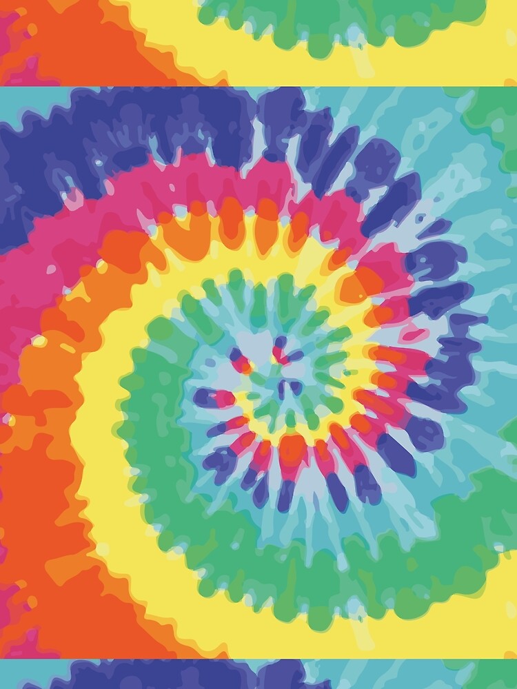 tie dye hippie style by WATEKE