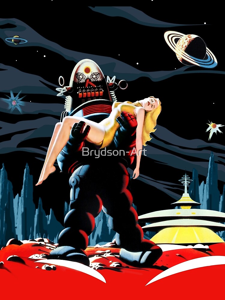 Forbidden Planet, new design poster by Brydson-Art