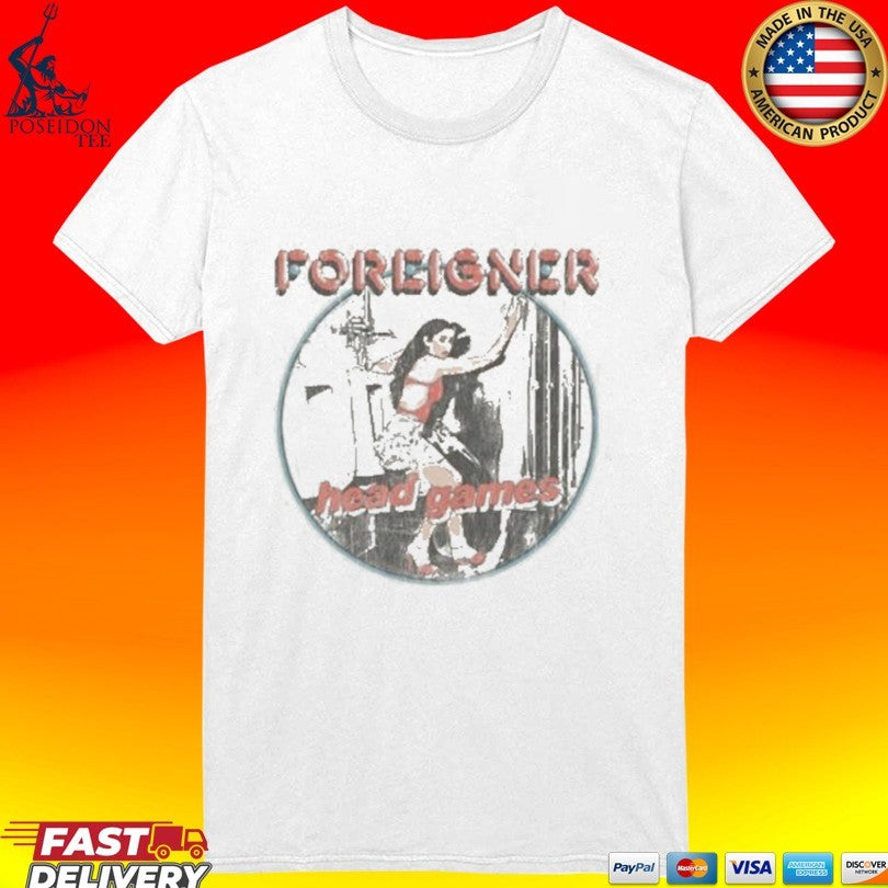 Foreigner Head Games T-shirt