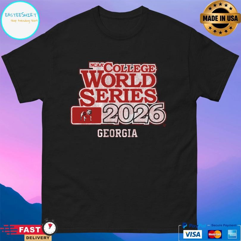 Georgia Ncaa Baseball 2026 College World Series Shirt