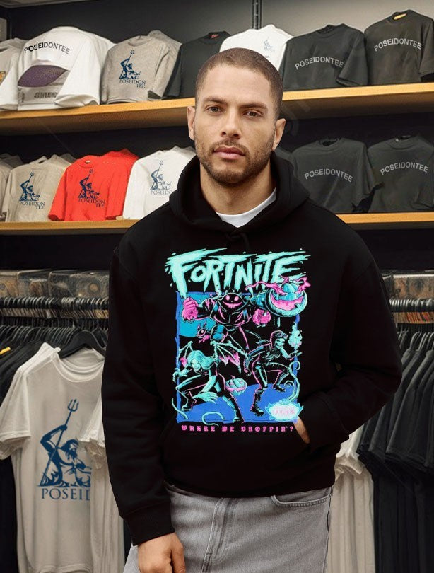Glow In The Dark Halloween Horror Nights Fortnitemares T-shirt