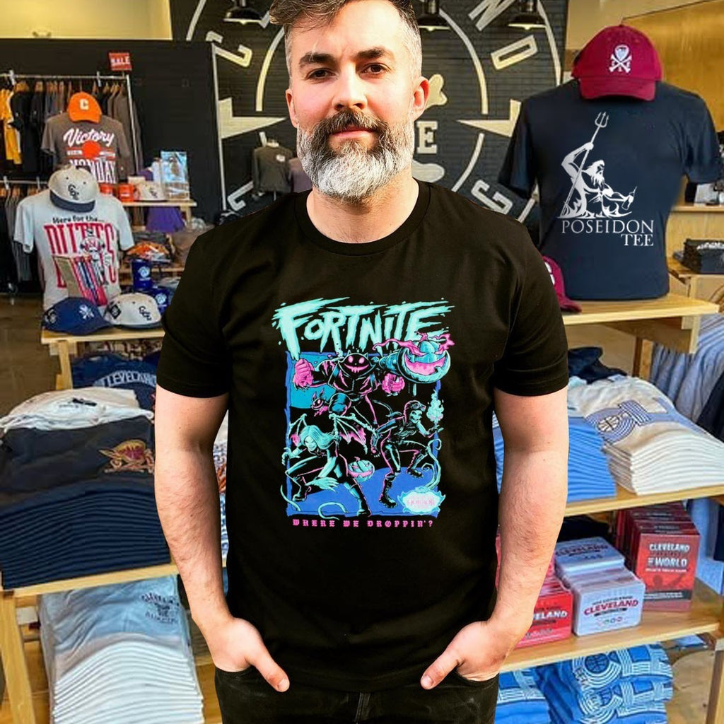 Glow In The Dark Halloween Horror Nights Fortnitemares T-shirt