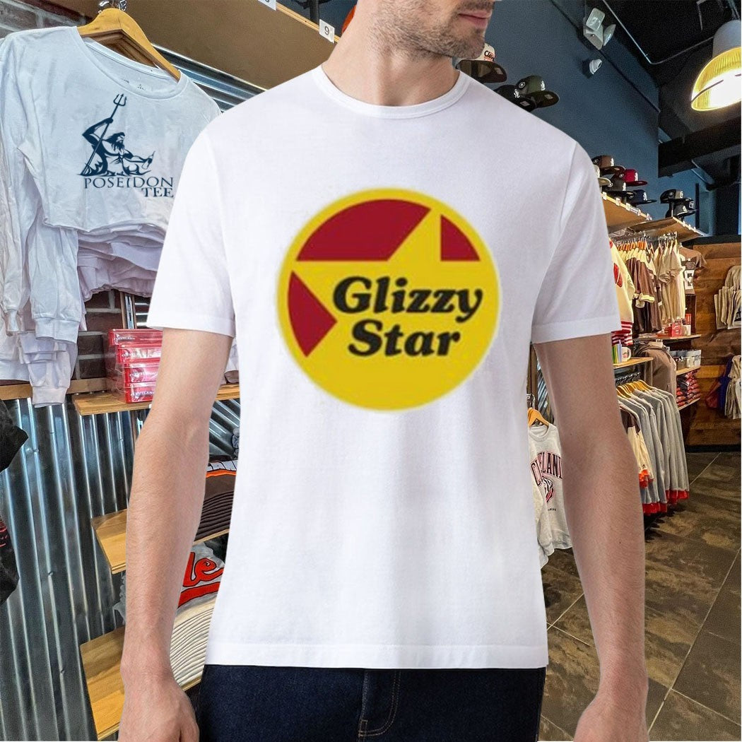 Gold Star Glizzy Star Logo T-shirt