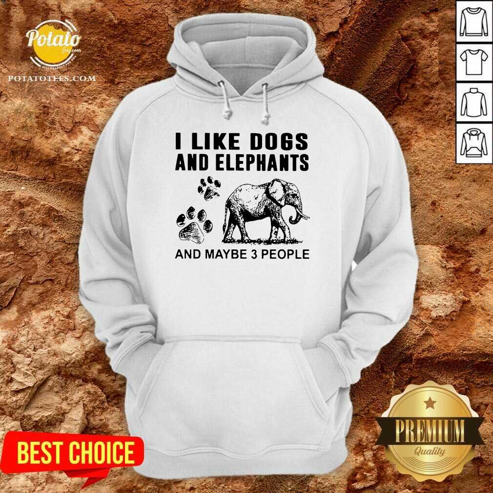 Good Elephant Let Me Check My Giveashitometer Nope Nothing Shirt