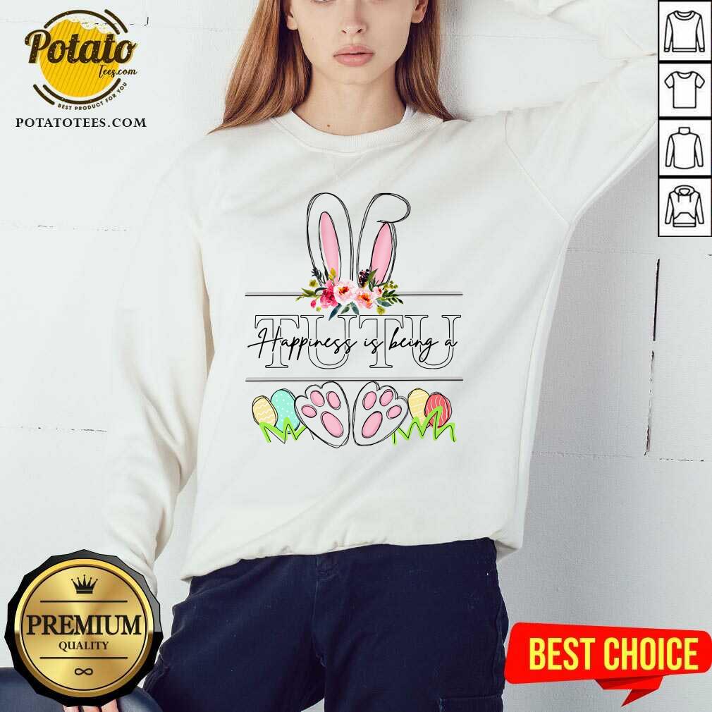 Happiness Is Being A Rabbit Tutu Shirt