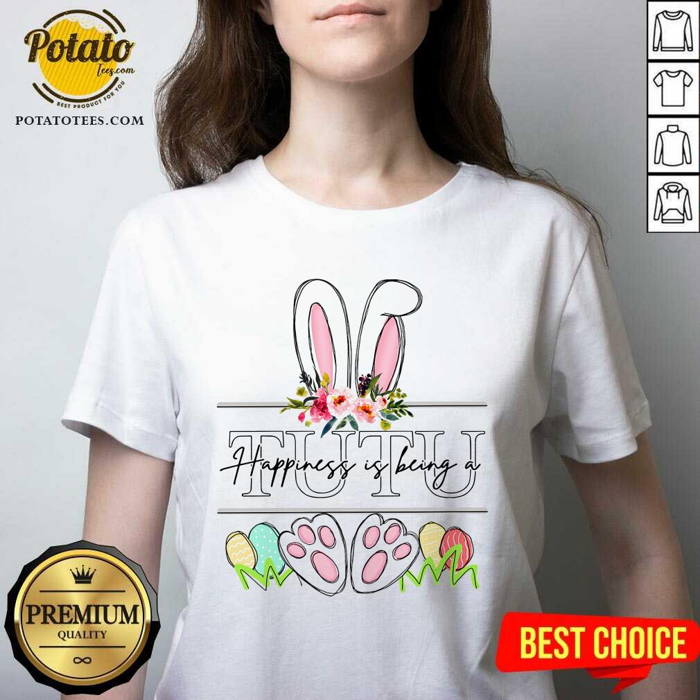 Happiness Is Being A Rabbit Tutu Shirt