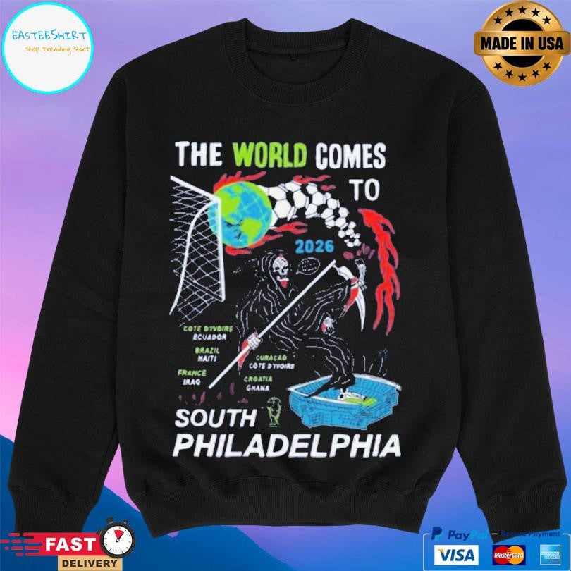 Heavyslime The World Comes To Philadelphia Shirt