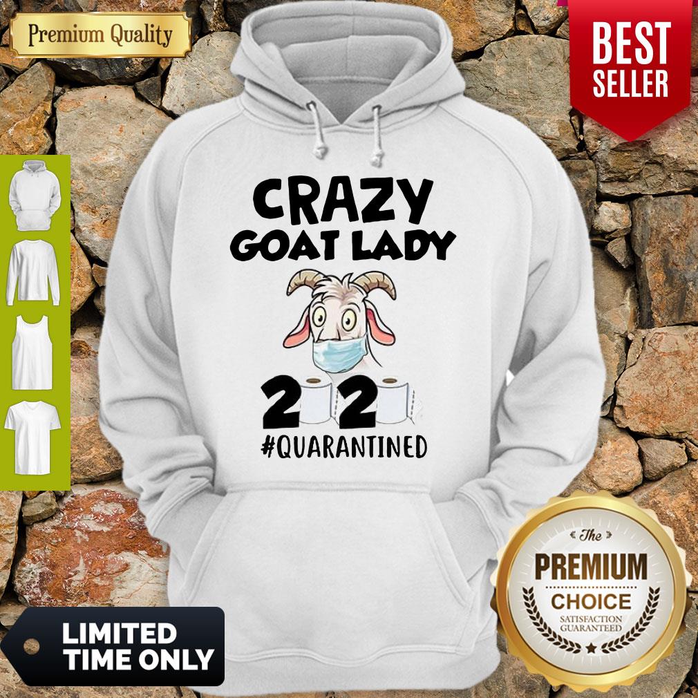 Original Crazy Goat Lady 2020 Quarantined Shirt