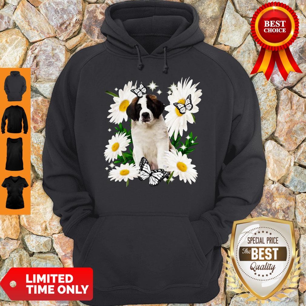St Bernard Daisy Flower Classic Shirt
