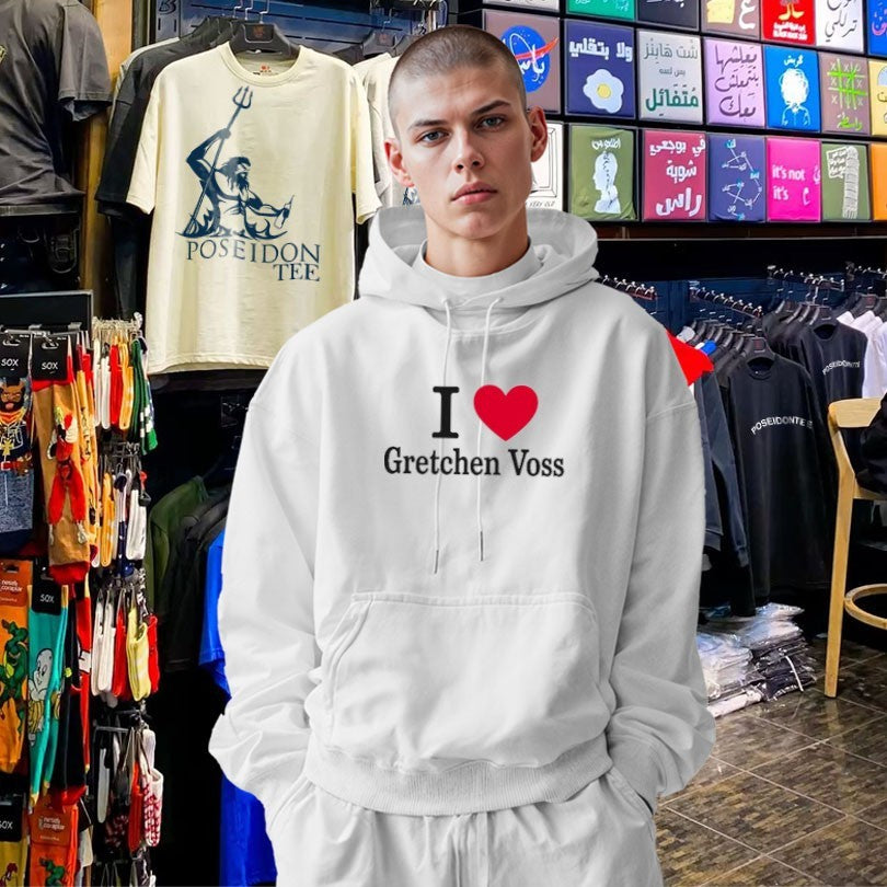 I Love Gretchen Voss Fan Apparel Custom Name T-shirt