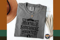 Mentally Somewhere Haunted Black Cat Comfort Colors Unisex T-shirt, Sweatshirt, Hoodie (1)