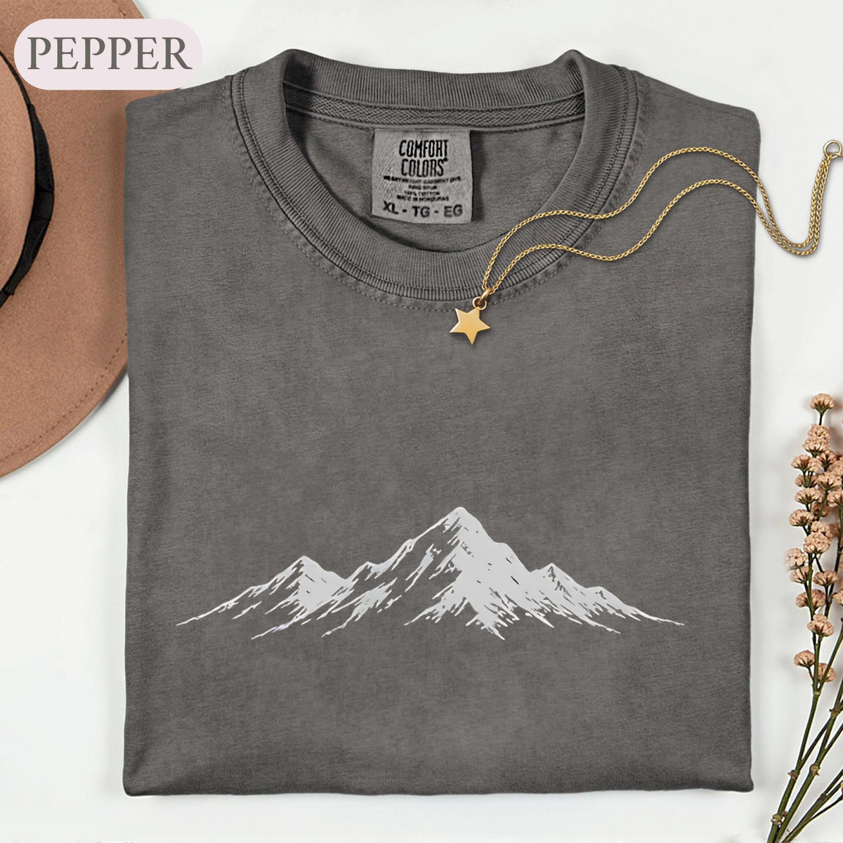 Minimalist Mountain Vintage Hiking Tee Outdoor Nature Scenic Landscape Adventure Seeker (4)