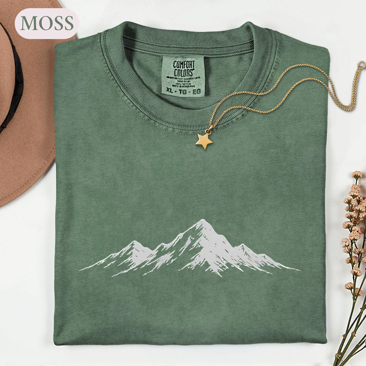 Minimalist Mountain Vintage Hiking Tee Outdoor Nature Scenic Landscape Adventure Seeker (5)