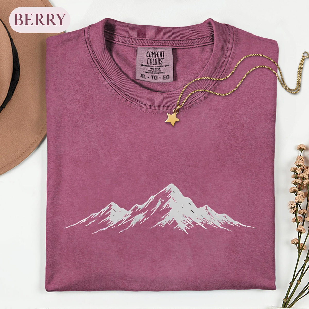Minimalist Mountain Vintage Hiking Tee Outdoor Nature Scenic Landscape Adventure Seeker (2)