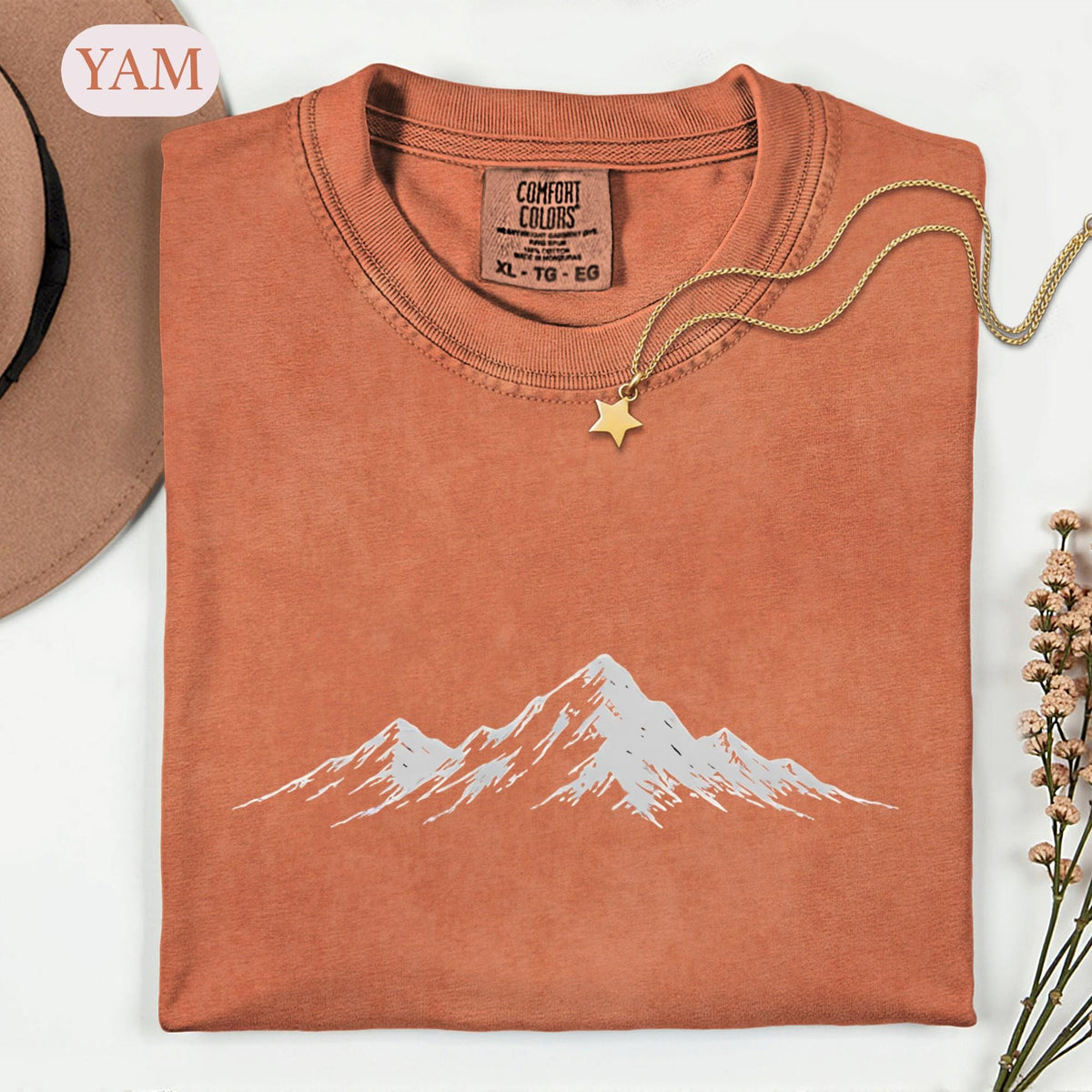 Minimalist Mountain Vintage Hiking Tee Outdoor Nature Scenic Landscape Adventure Seeker (3)