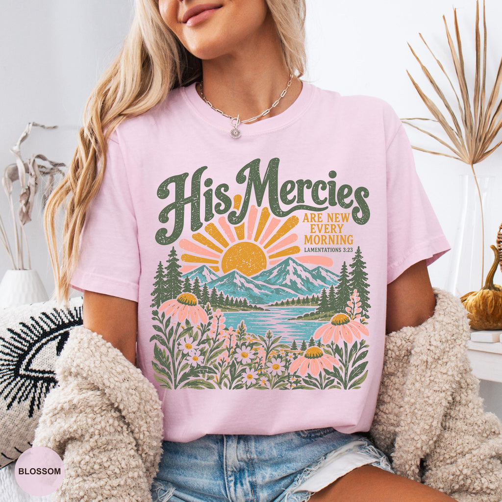 Vintage Christian Bible Verse Floral Christian Christian Clothes Christian Tee Bible Study Church (2)
