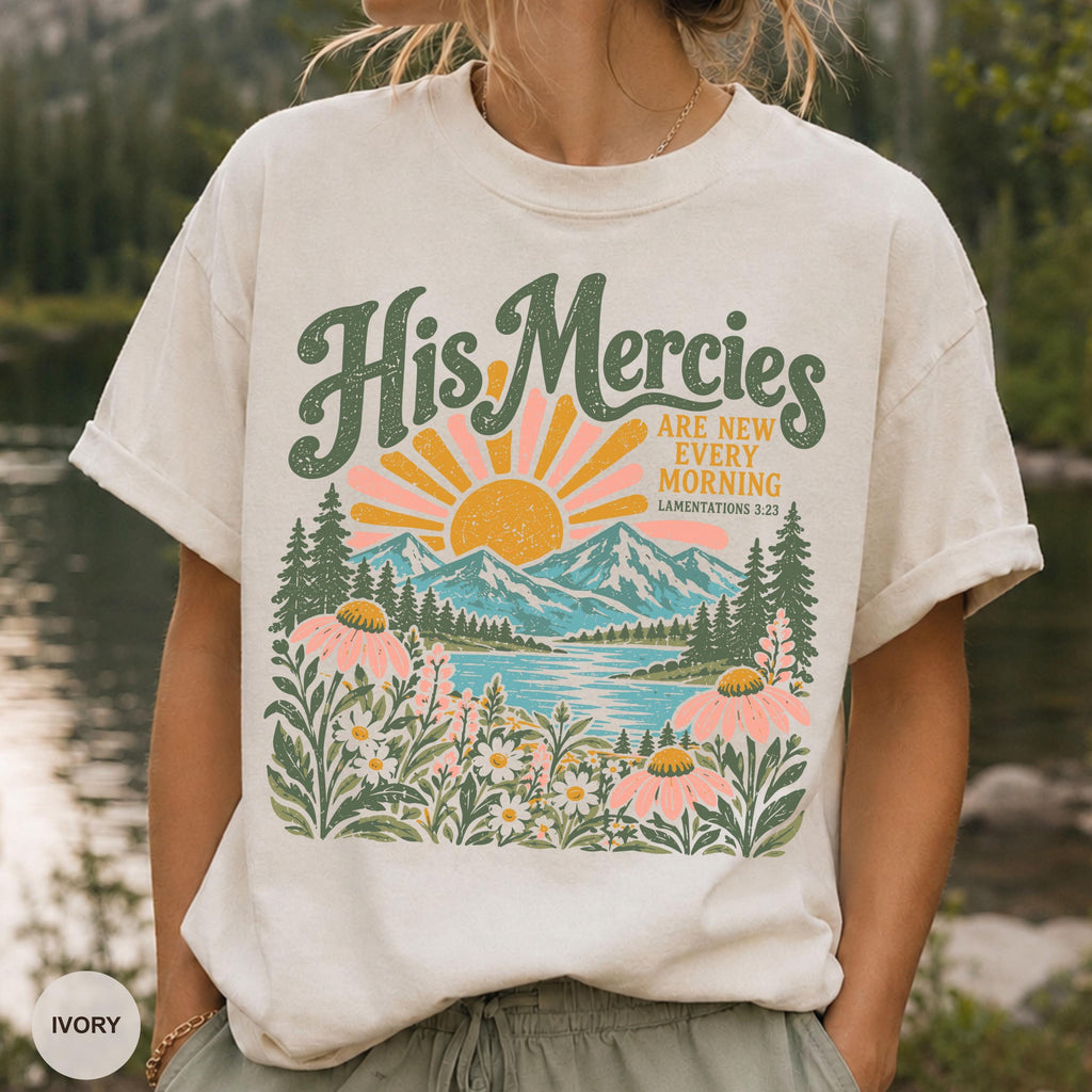 Vintage Christian Bible Verse Floral Christian Christian Clothes Christian Tee Bible Study Church (1)