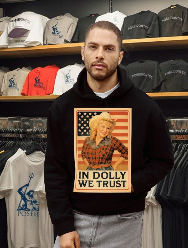 In Dolly We Trust American Flag T-shirt
