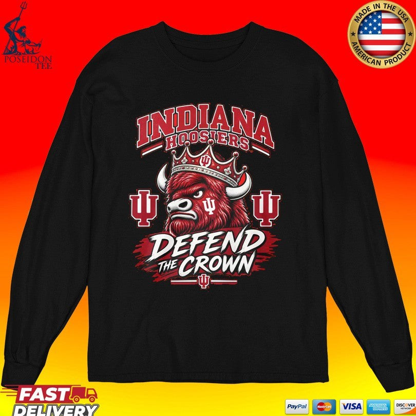 Indiana And Hoosiers Defend The Crown T-shirt
