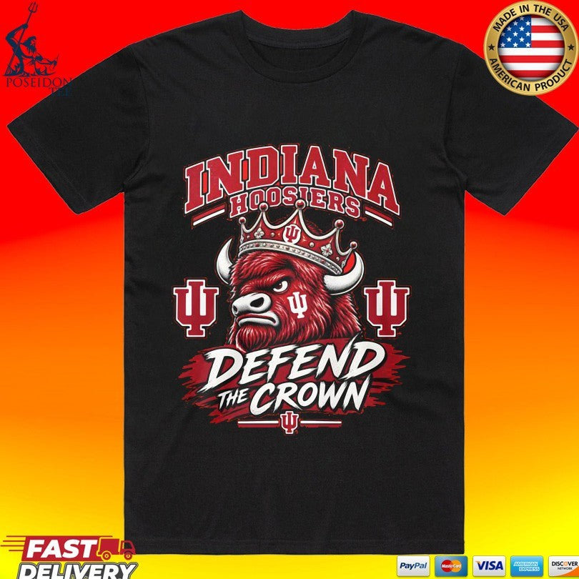 Indiana And Hoosiers Defend The Crown T-shirt