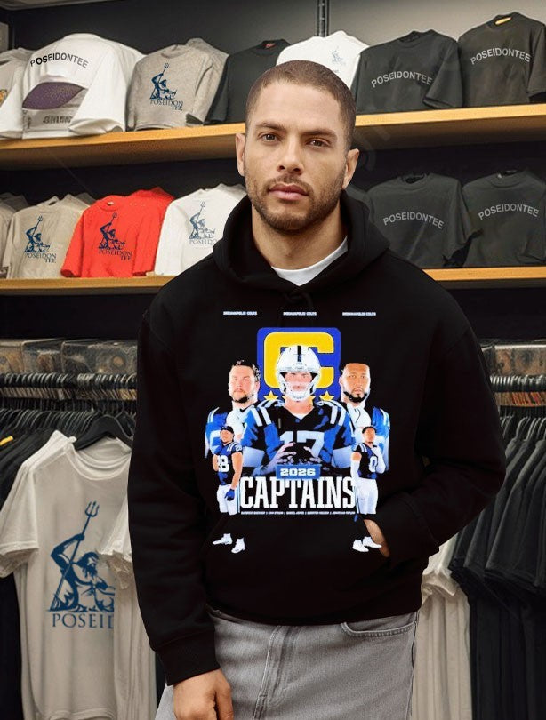 Indianapolis Colts 2026 Team Captains T-shirt
