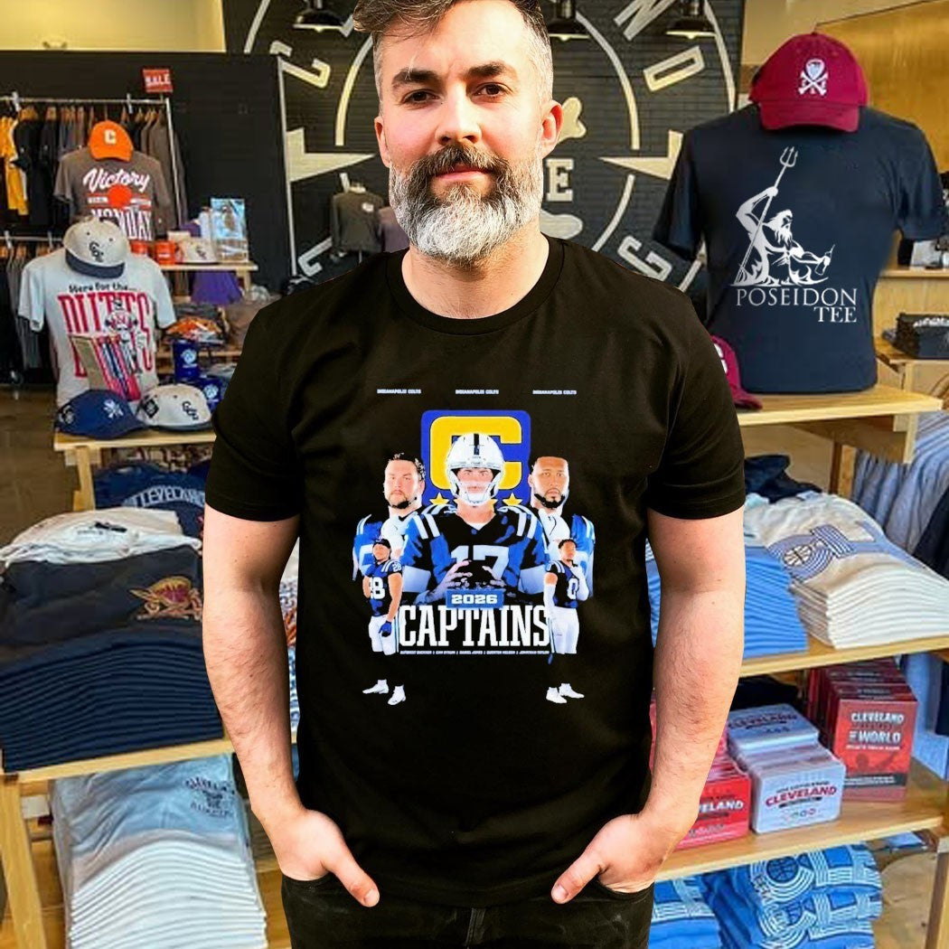 Indianapolis Colts 2026 Team Captains T-shirt