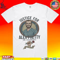 Justice For Alex Pretti Anime Tribute Minneapolis 1988-2026 Memorial T-shirt
