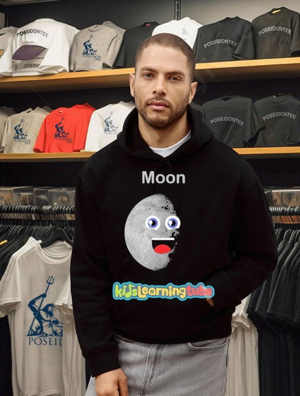 Kids Learning Tube Moon Toddler T-shirt