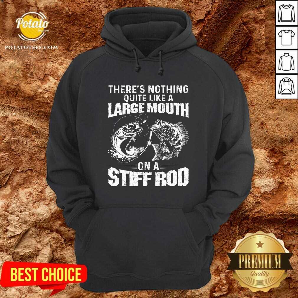 Large Mouth Stiff Rod Fishing Shirt