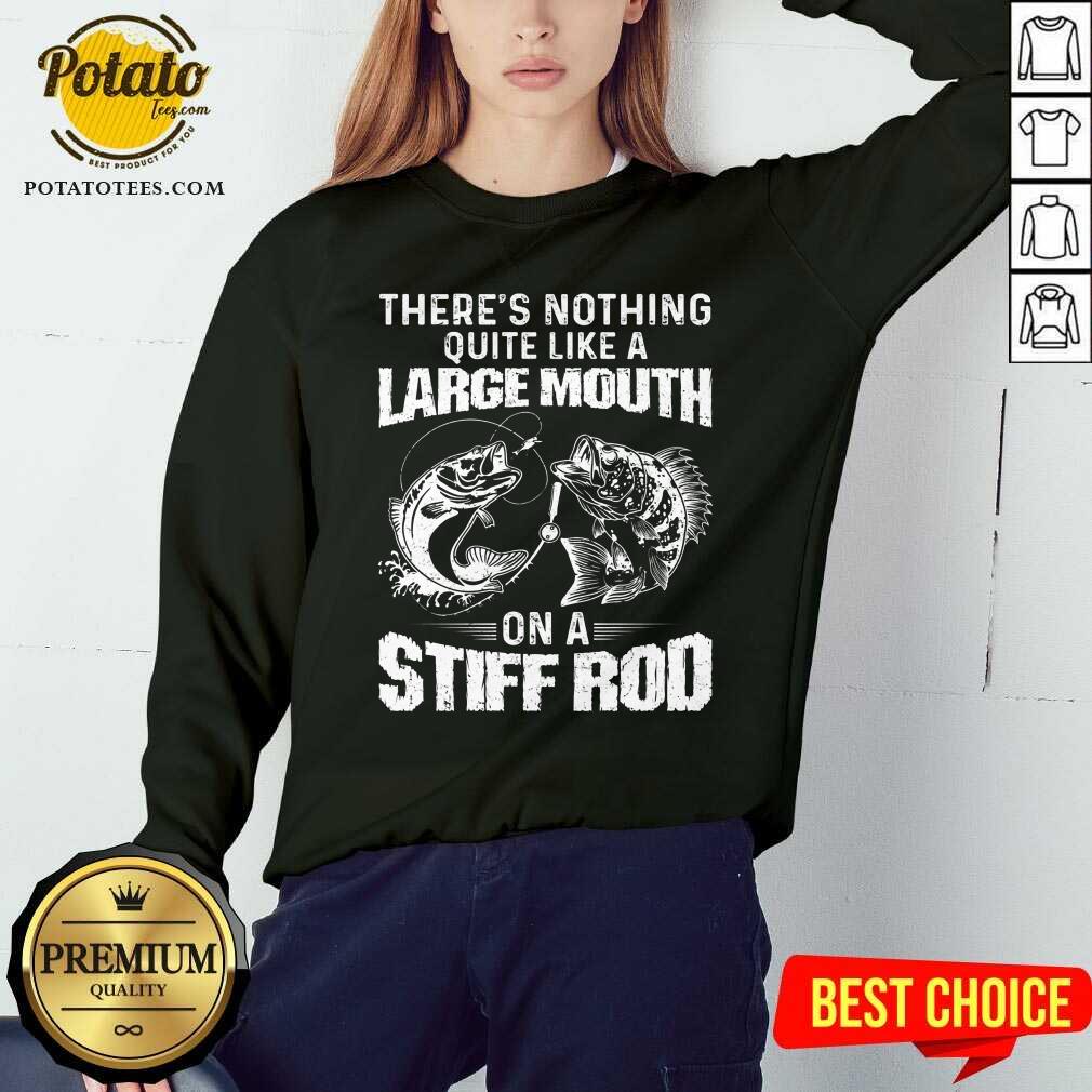 Large Mouth Stiff Rod Fishing Shirt