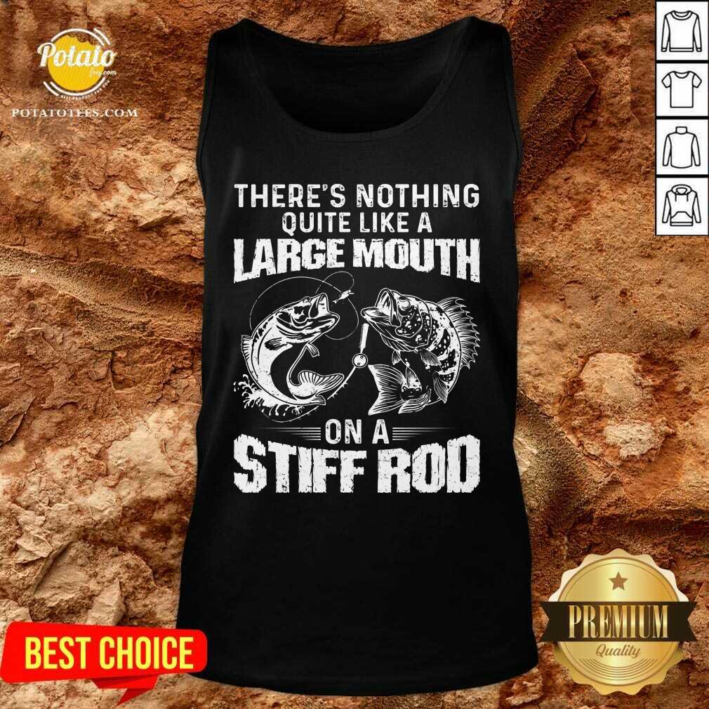 Large Mouth Stiff Rod Fishing Shirt