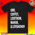 Lee Grasemann Orr Coffey Lidstrom Makar & Levshunov T-shirt