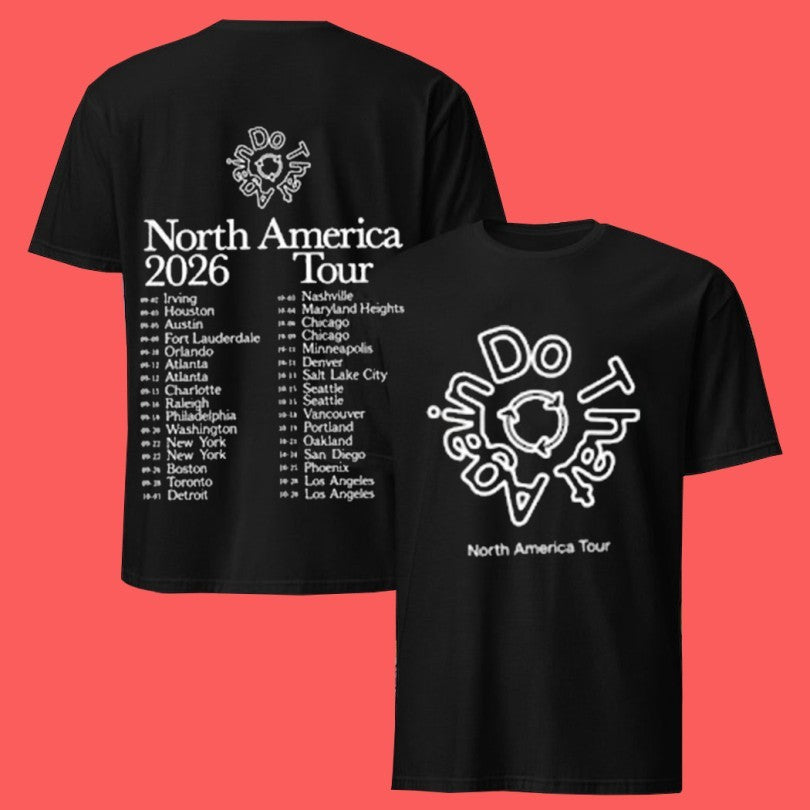 Malcolm Todd Do That Again Tour 2026 North America Tour Dates Logo T-shirt