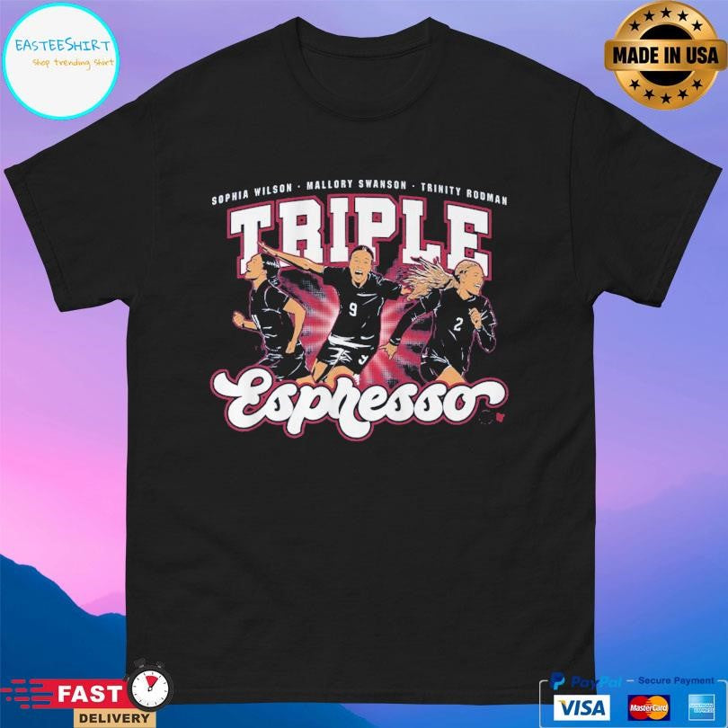 Mallory Swanson Trinity Rodman And Sophia Wilson Triple Espresso 2026 27 Shirt