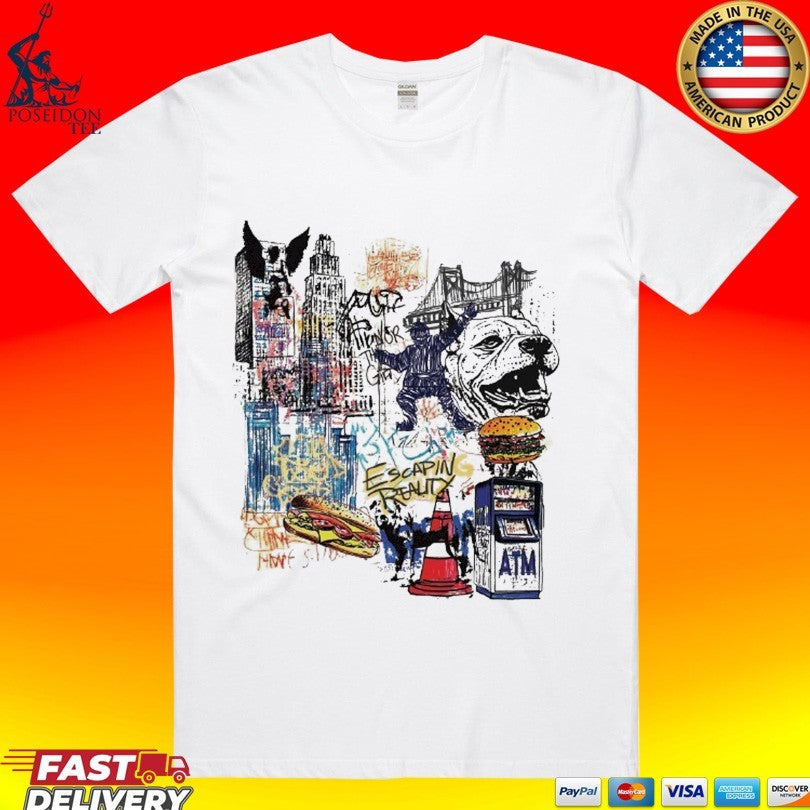 Mister City Sketchbook T-shirt