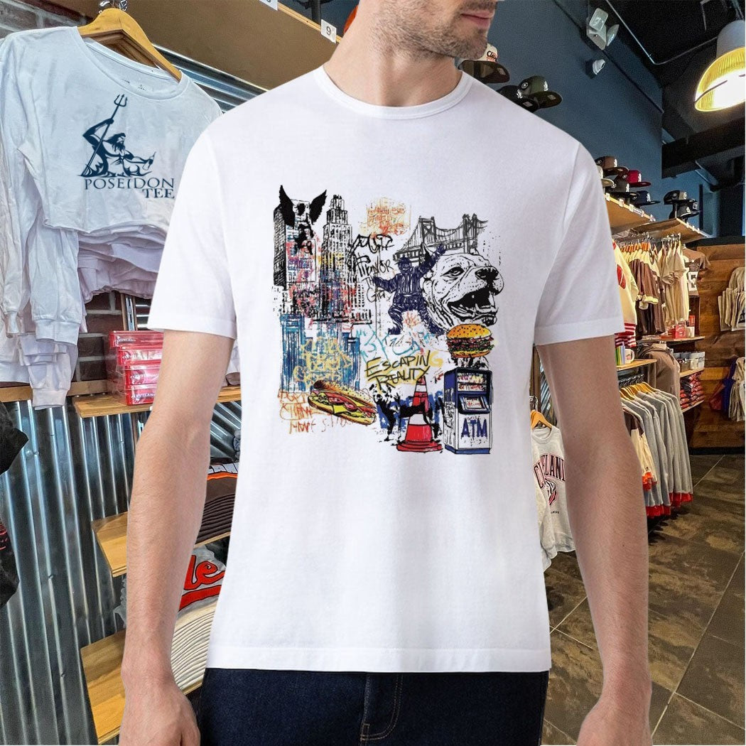 Mister City Sketchbook T-shirt