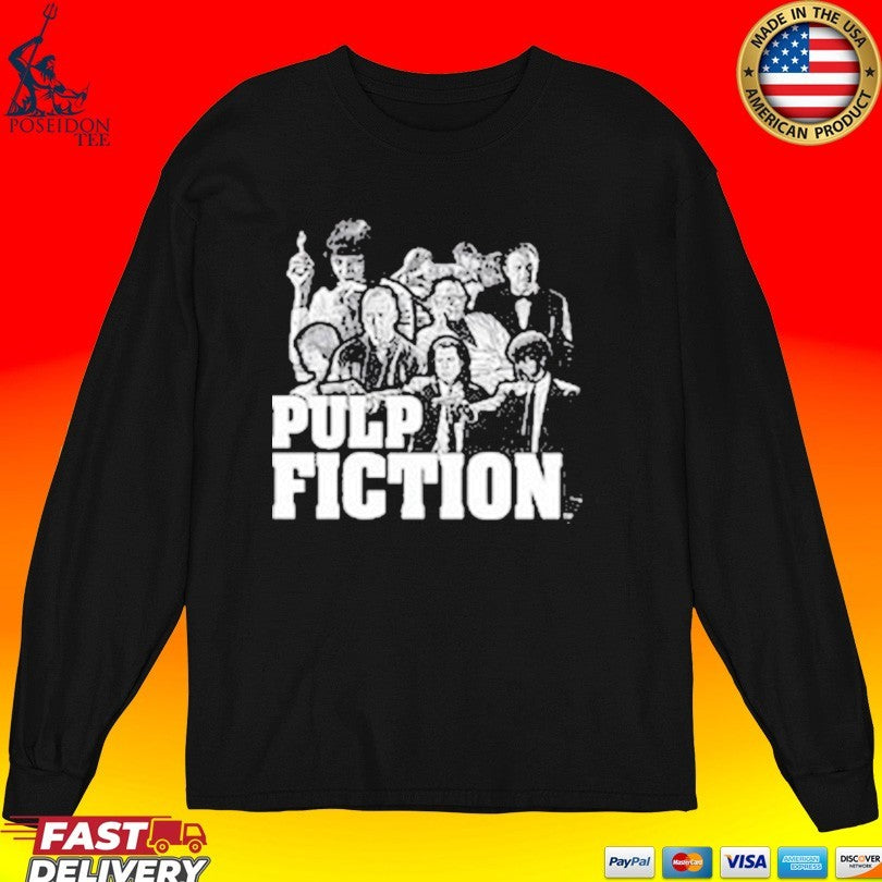 Mister Pulp Fiction Cast Graphic T-shirt