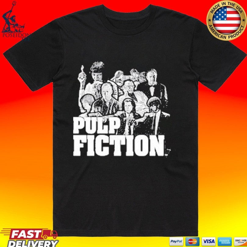 Mister Pulp Fiction Cast Graphic T-shirt