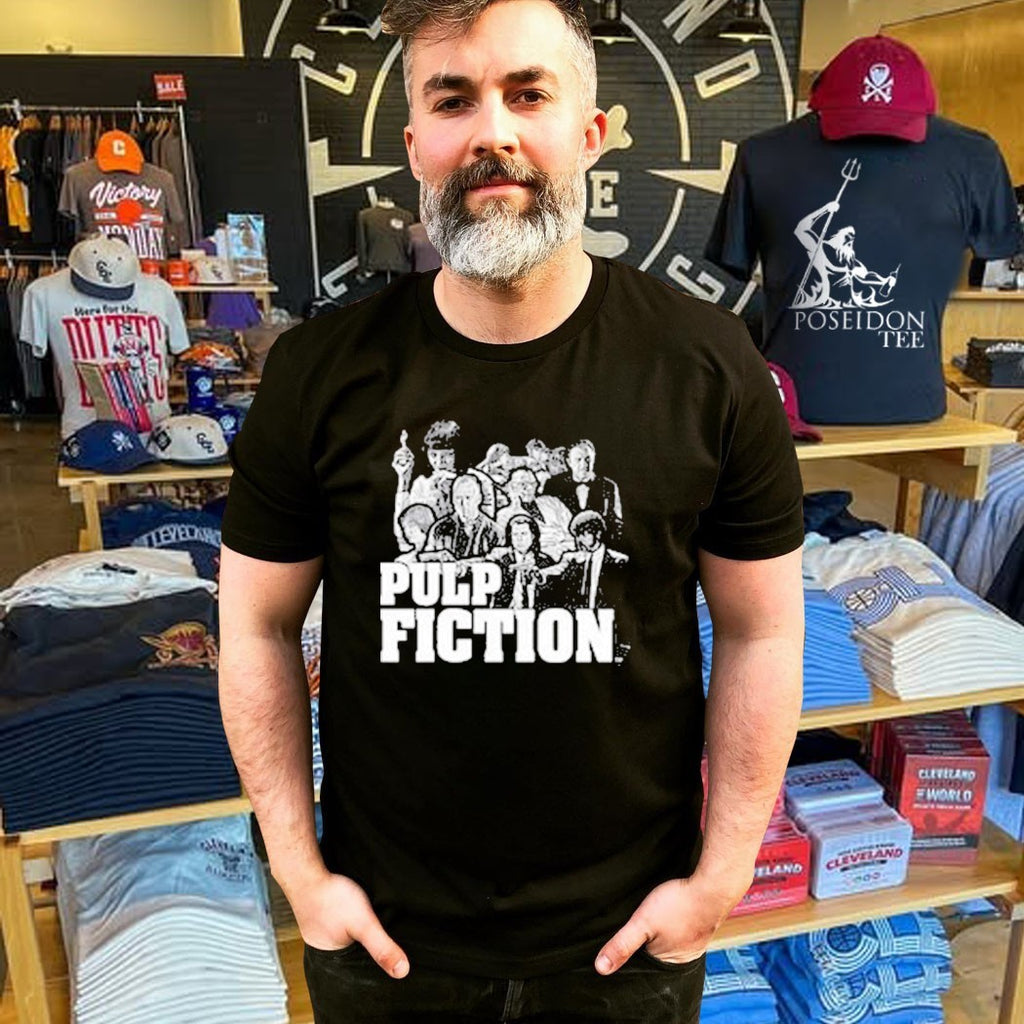 Mister Pulp Fiction Cast Graphic T-shirt