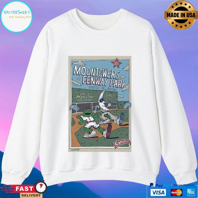 Moontowers June 8 2026 Fenway Park Boston Shirt