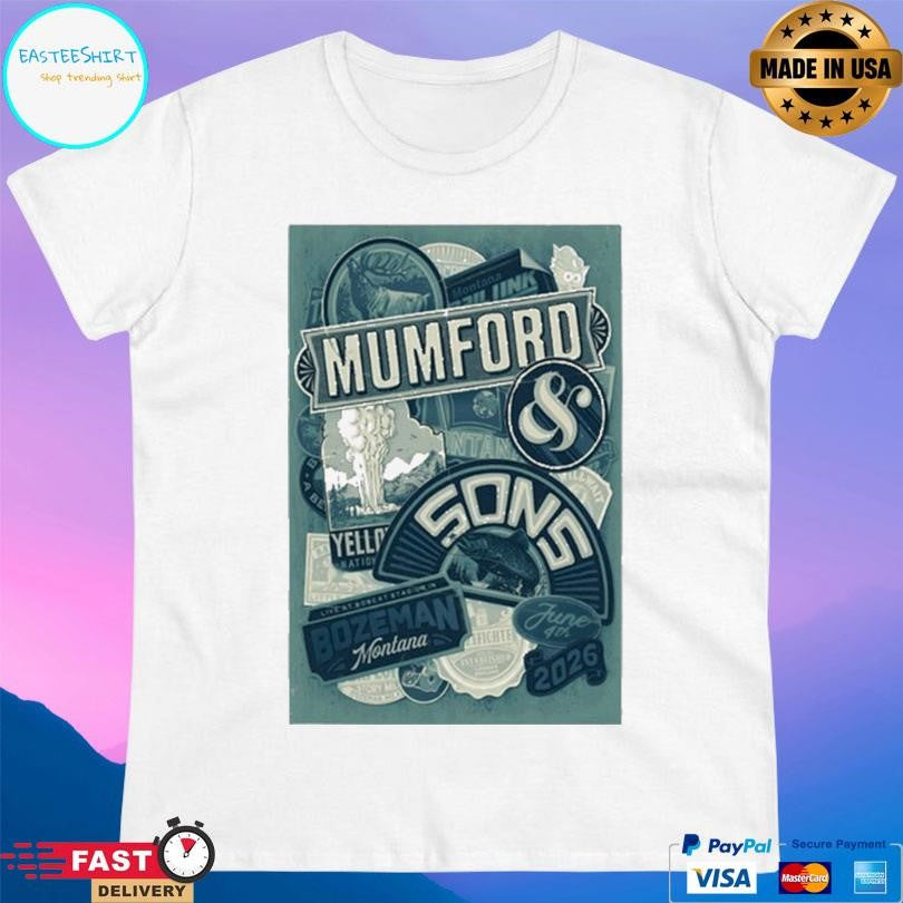 Mumford And Sons Bozeman Montana Shirt