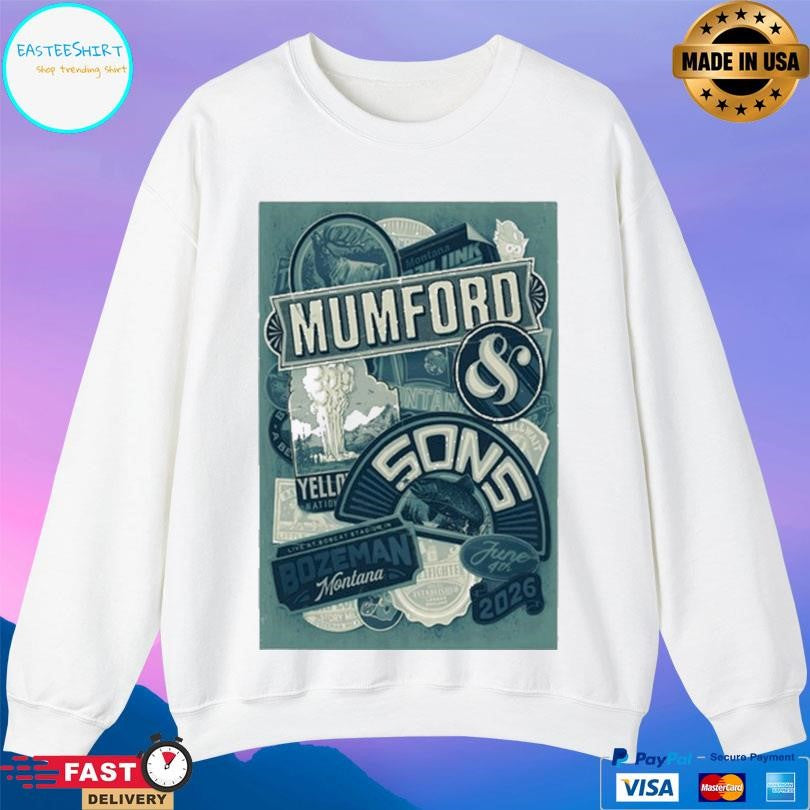 Mumford And Sons Bozeman Montana Shirt