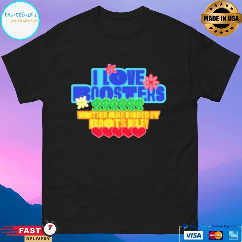 Neon I Love Boosters T-Shirts
