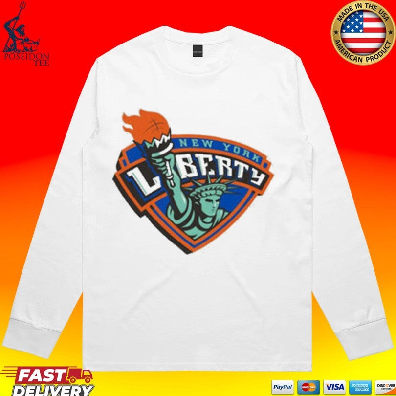 New York Liberty 90s Logo T-shirt